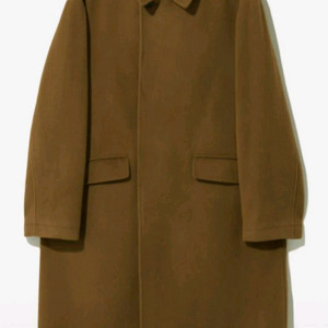 비슬로우 스탠다드 울 수티앵 칼라 코트 카멜 L 105