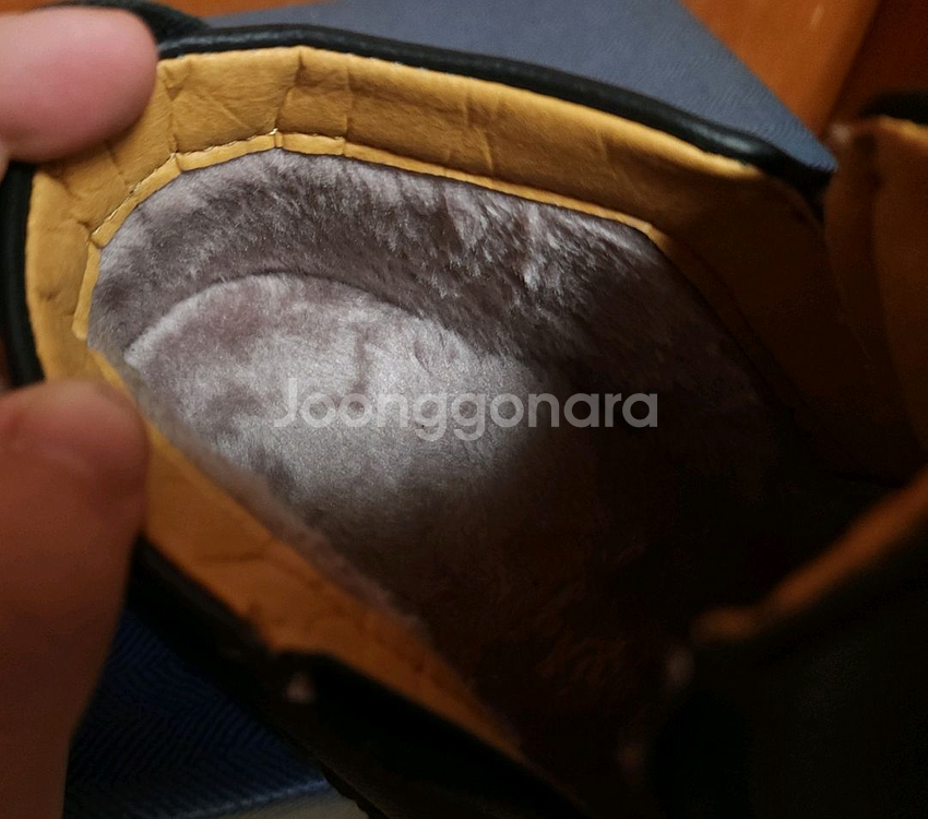 김영주 방한화 가죽 운동화 부츠 워커 250 255 2--6