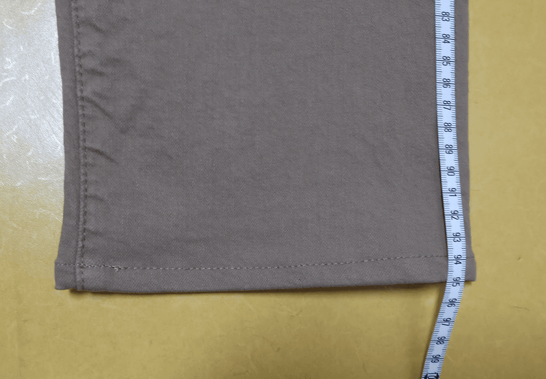 폴로 바릭 스트레이트 데님 팬츠(카키)--7