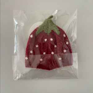 아카짱혼포 딸기비니 아기모자