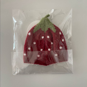 아카짱혼포 딸기비니 아기모자