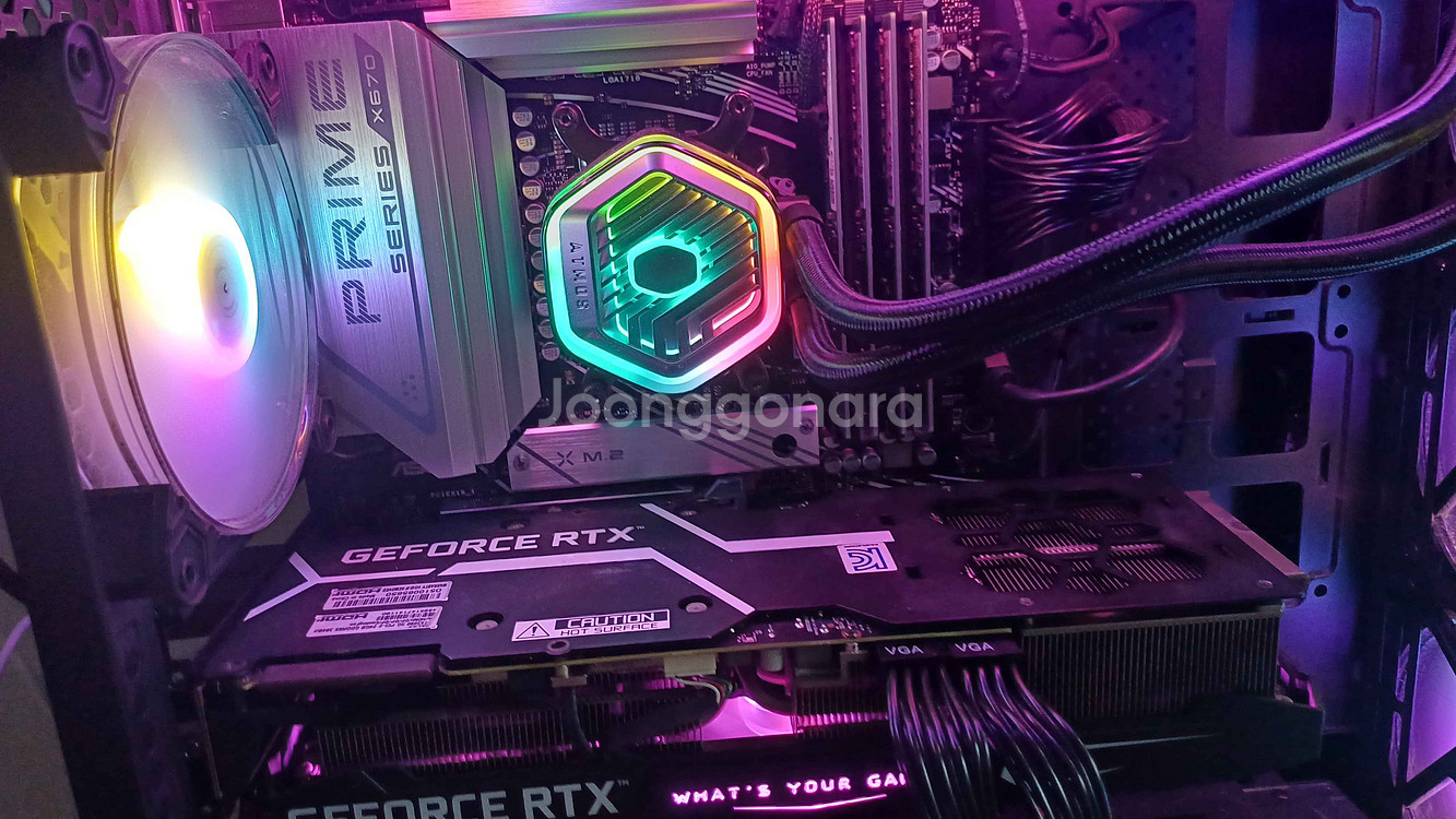 7950X 128램 X670 수냉 컴퓨터 본체 PC--2