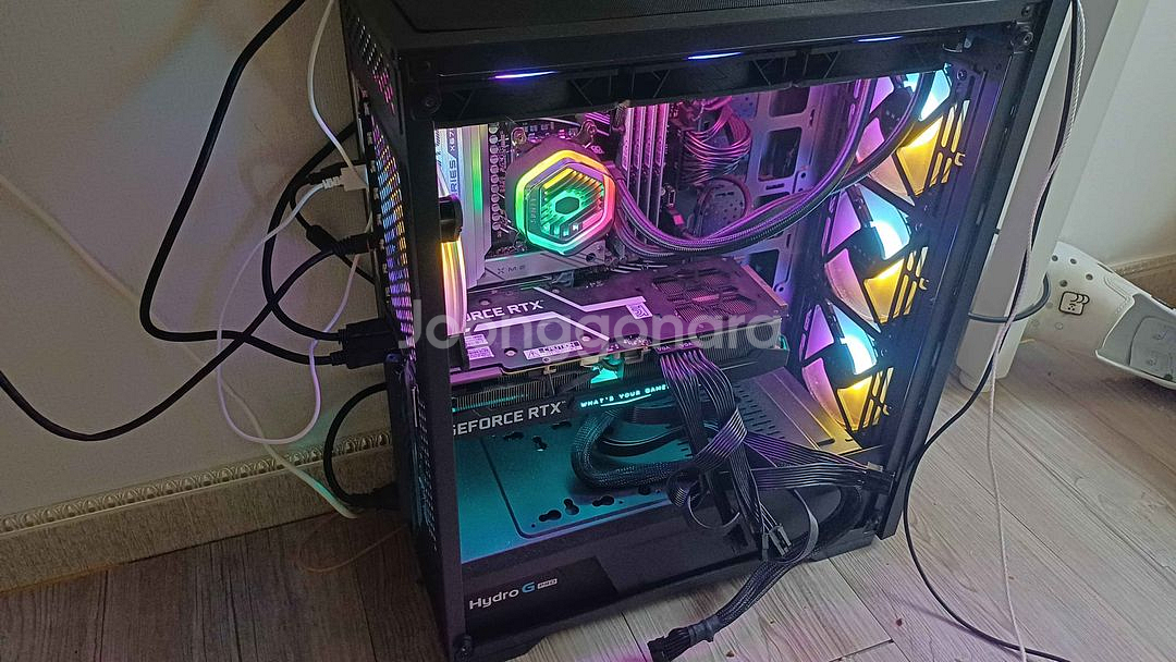 7950X 128램 X670 수냉 컴퓨터 본체 PC--1
