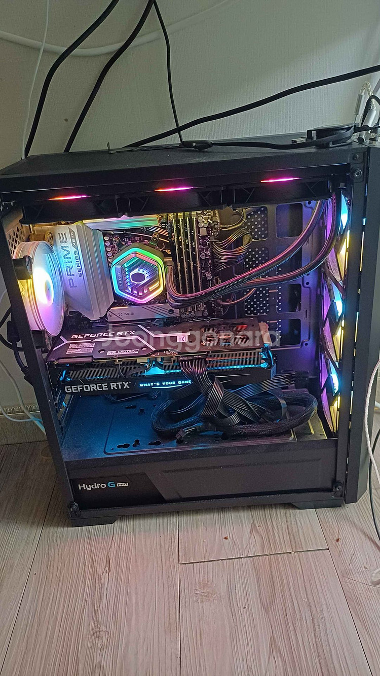 7950X 128램 X670 수냉 컴퓨터 본체 PC--0