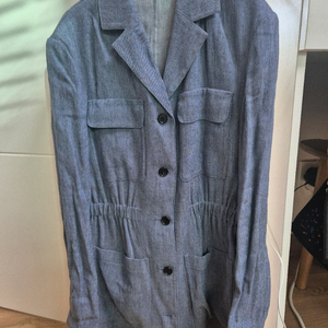 정품 띠어리 린넨 자켓