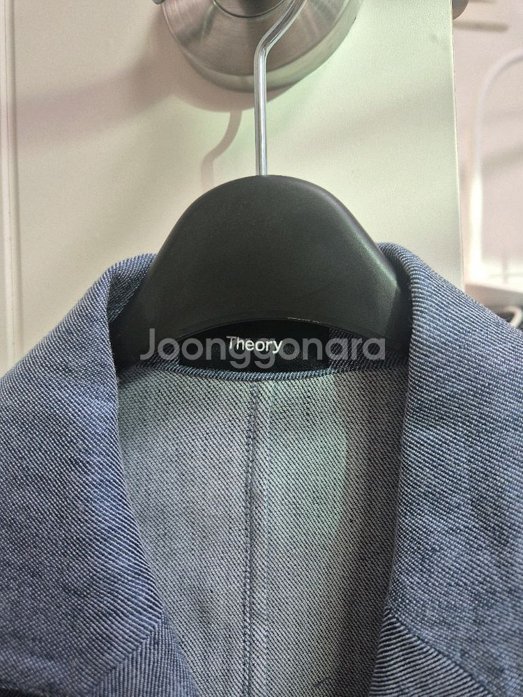 정품 띠어리 린넨 자켓--1