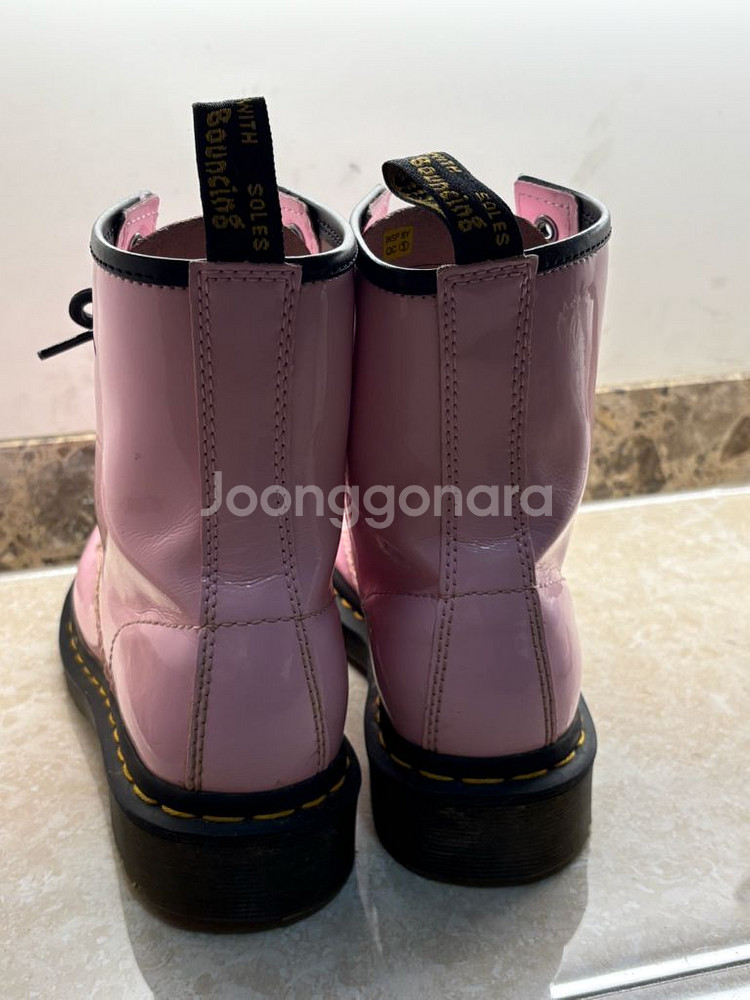 닥터마틴 1460 페이던트 핑크 uk3--3