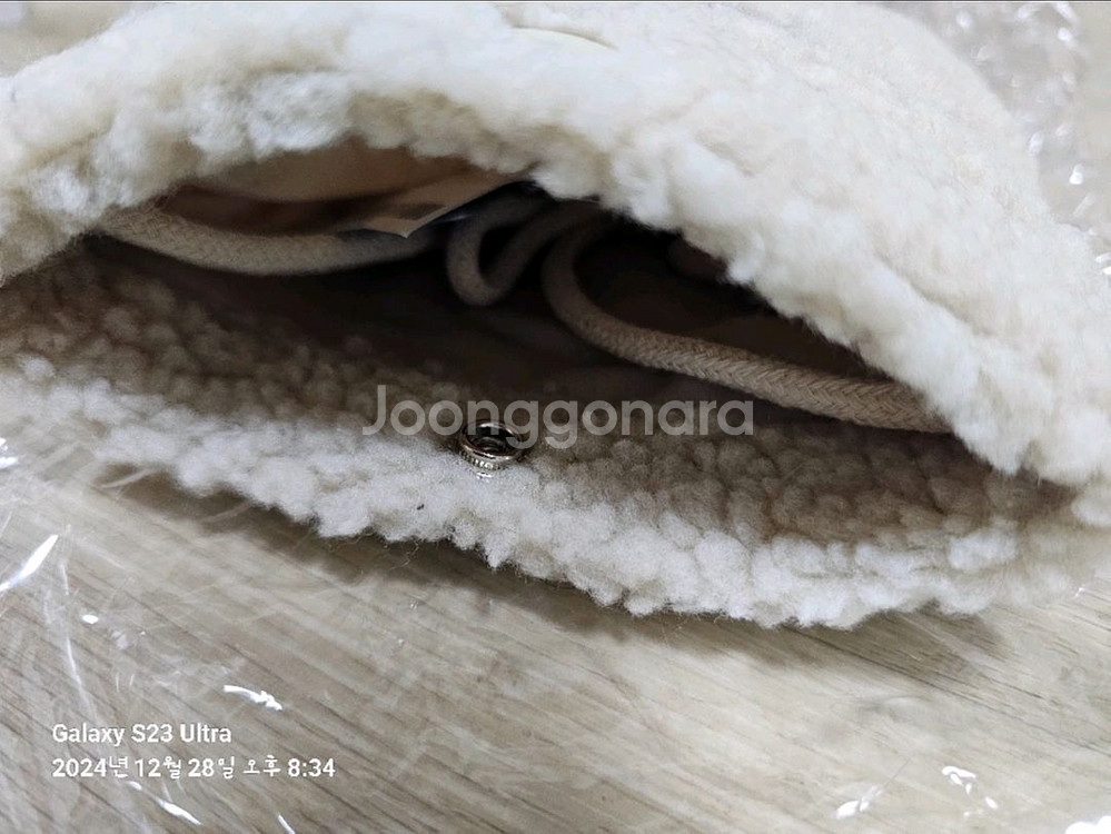 플루크 뽀글이 크로스 가방--2