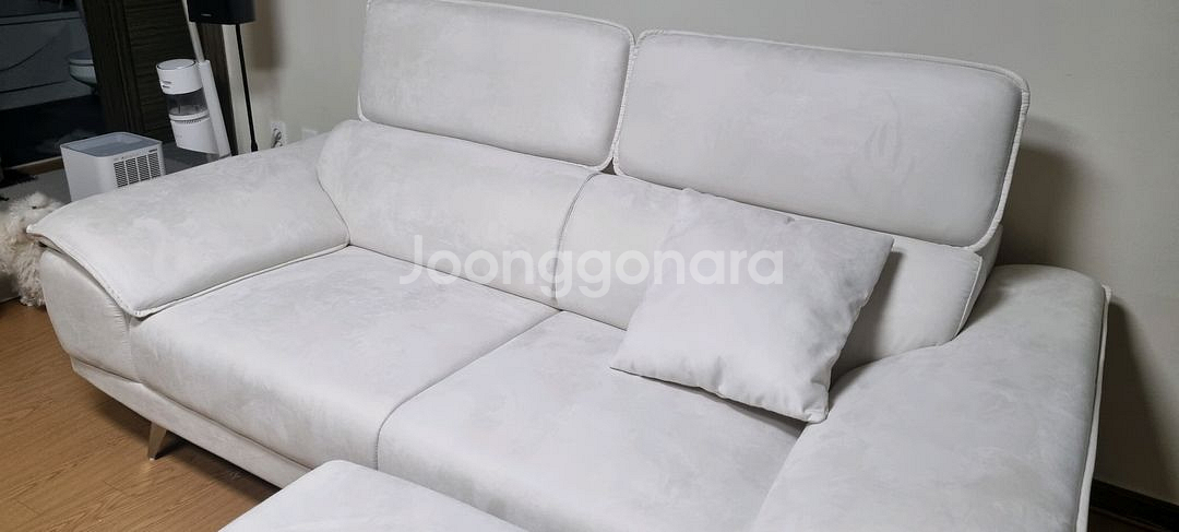 [거의 새제품급] 아쿠아텍스 방수 패브릭 3인용 쇼파--2