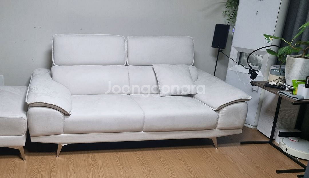 [거의 새제품급] 아쿠아텍스 방수 패브릭 3인용 쇼파--0