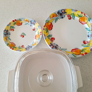 코렐 코닝 후르츠바스켓 캐서롤 냄비