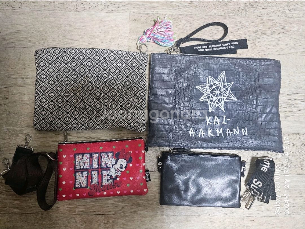 여성 클러치백 4개 일괄--0