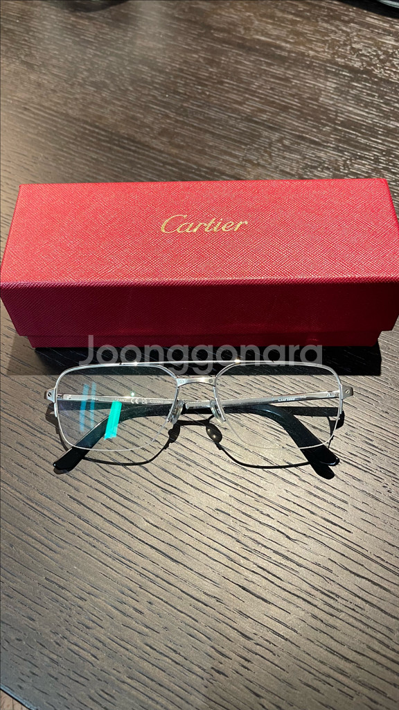 까르띠에 CT308O 004 안경 거의 새것!!--0