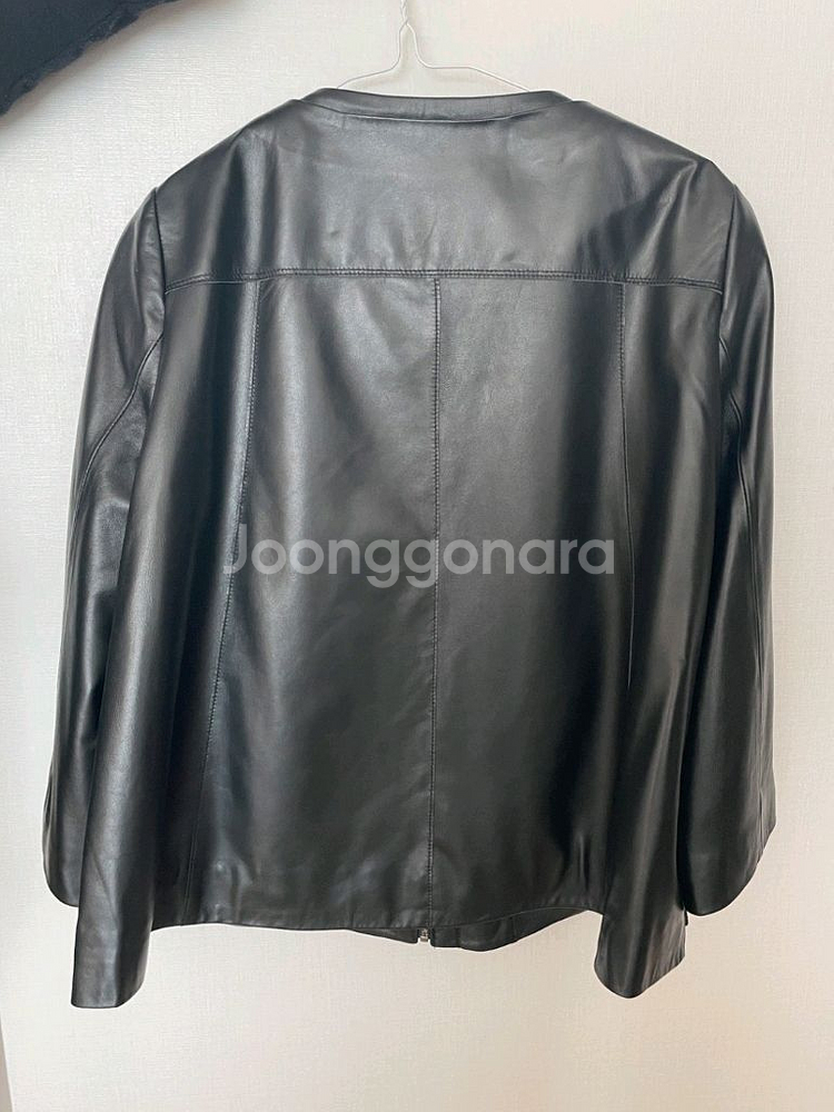 여성 양가죽자켓 헤스티지 블랙66--2