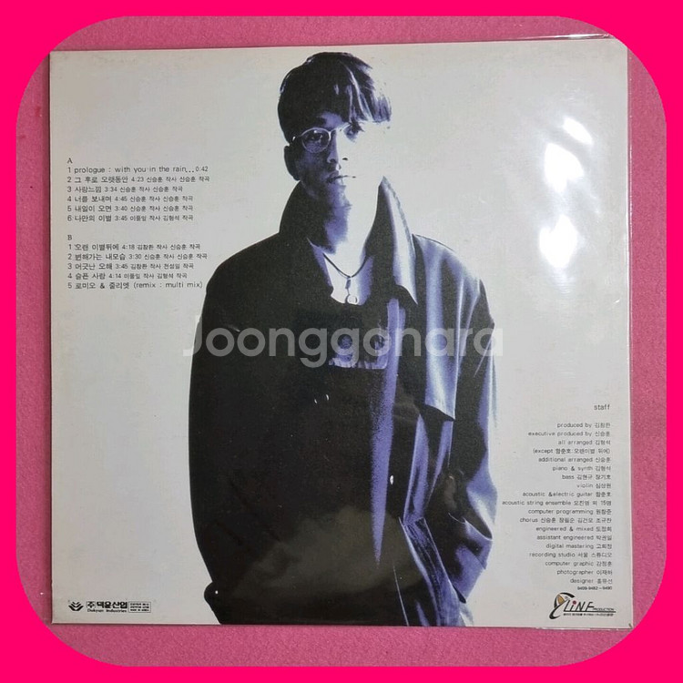 신승훈4집. 그후로오랫동안. LP. NM/NM--1