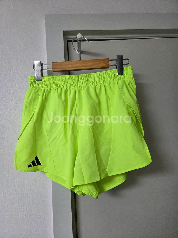 아디다스 아디제로 러닝 반바지 M 형광--0