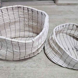 패브릭바구니 2개 일괄