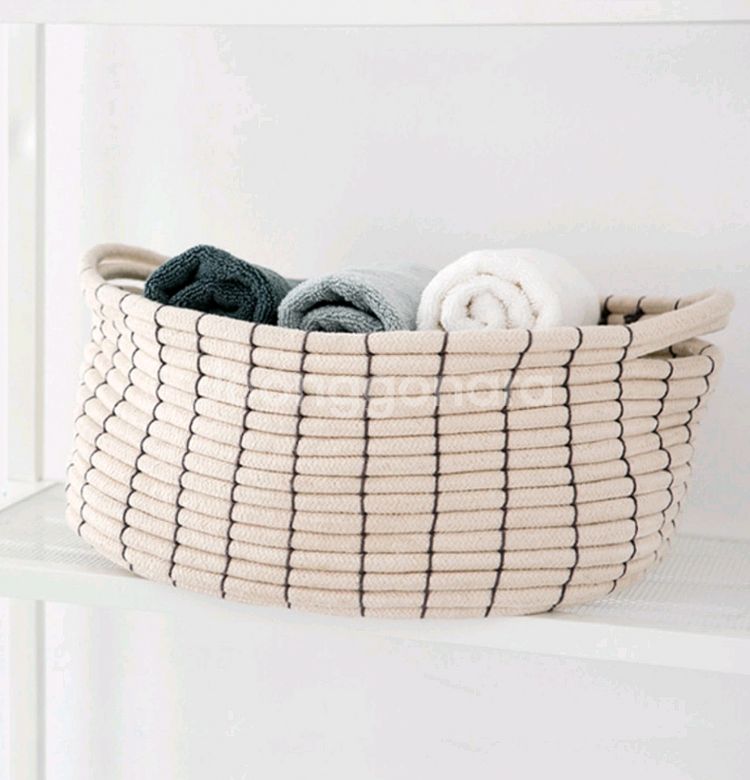 패브릭바구니 2개 일괄--8