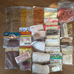 DIY인형머리카락 이미지