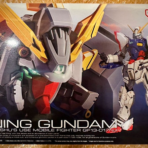 반다이 RG 샤이닝 건담 프라모델