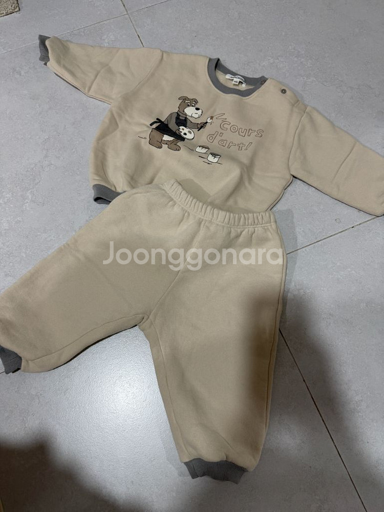 슈슈앤크라 약기모 상하복 24m--0