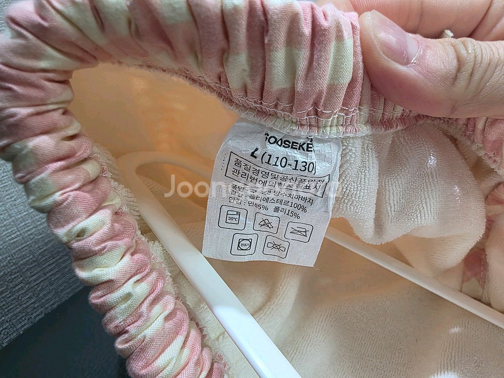 구스켓 방수치마바지 L(110-130) 새상품--7