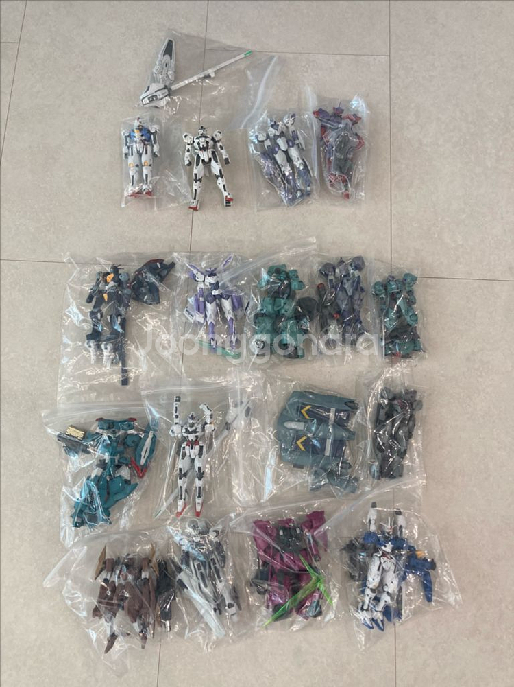hg 건담 수성의 마녀 13종 + 4종 일괄 정리--0