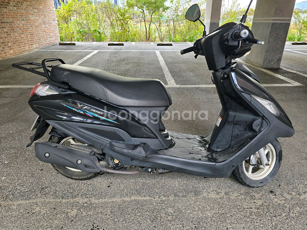 대림 VF100F 블랙 스쿠터 오토바이--0