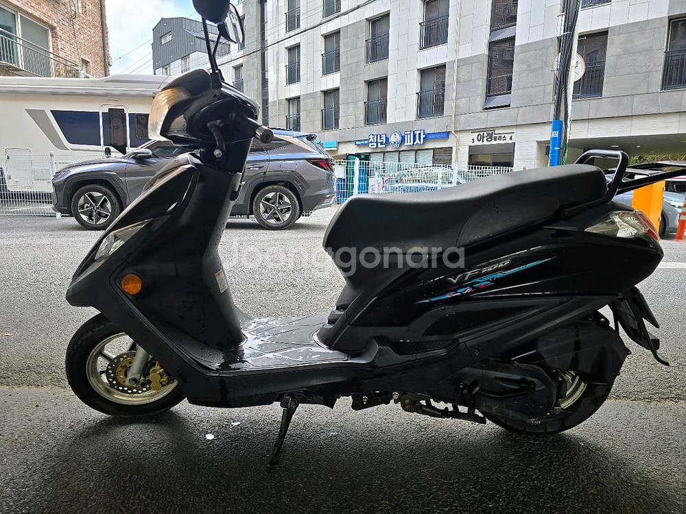 대림 VF100F 블랙 스쿠터 오토바이--2