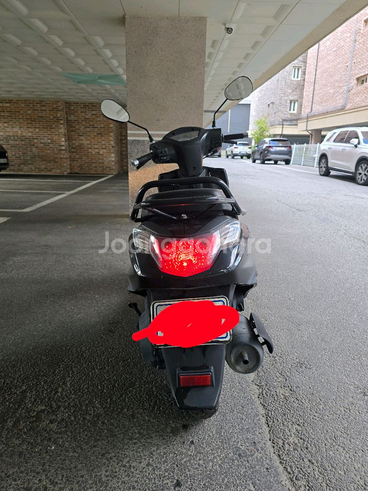 대림 VF100F 블랙 스쿠터 오토바이--5