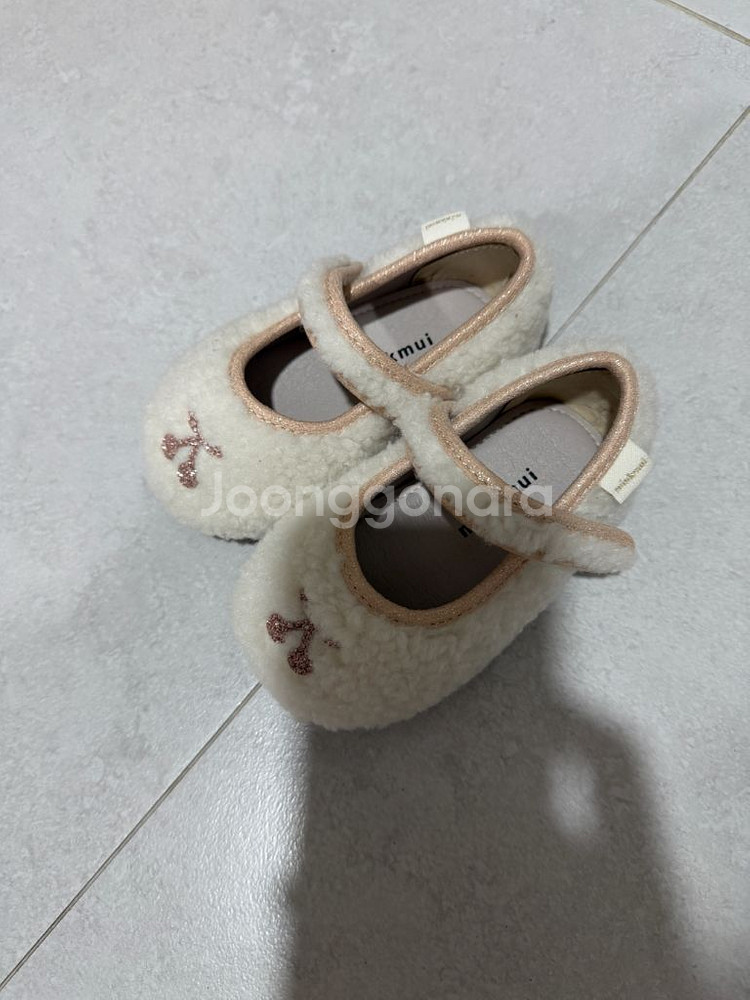 밍크뮤 체리 퍼 구두 125 / 아기 신발--1