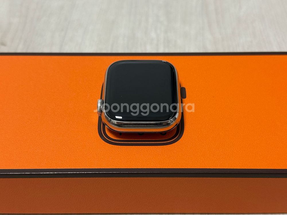 (배터리90 애플케어) 애플워치8 에르메스 41mm 실--4