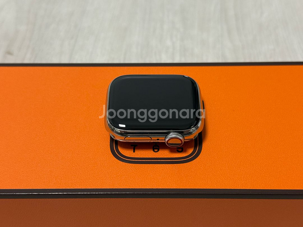 (배터리90 애플케어) 애플워치8 에르메스 41mm 실--3