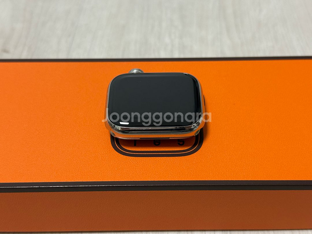(배터리90 애플케어) 애플워치8 에르메스 41mm 실--5