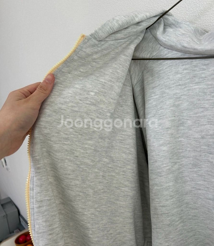 더바넷 the barnnet 옐로우 리버시블 후드집업--5