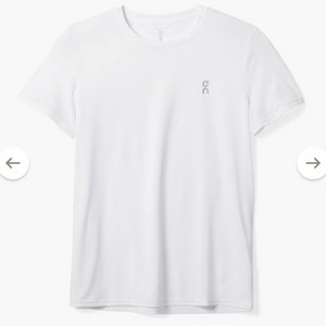 온러닝 코어 티셔츠 화이트 L 새상품