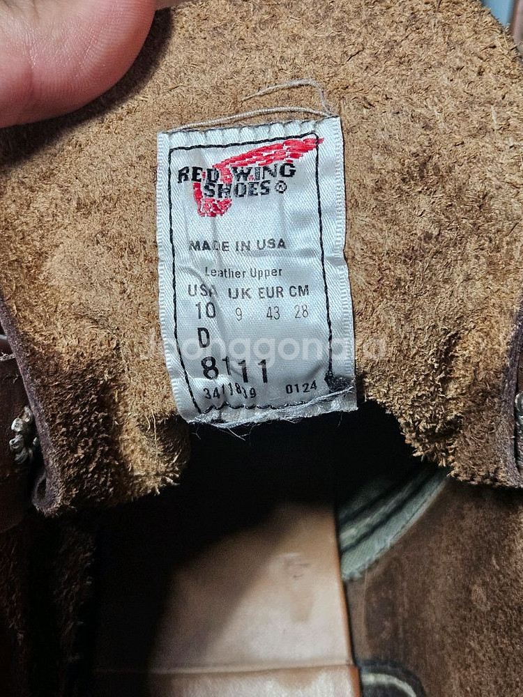 280)레드윙 아이언레인저 8111 10d--6