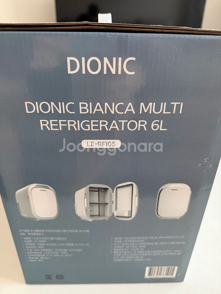 택포 미개봉 디오닉 비앙카 멀티 냉장고 6L LE-RF--2