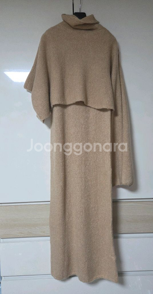 더캐시미어 부클레 니트 볼레로 셋업 랑방 마인 타임--7