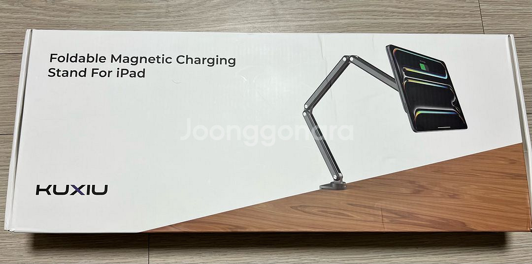 KUXIU 아이패드 접이식 마그네틱 충전 거치대--0