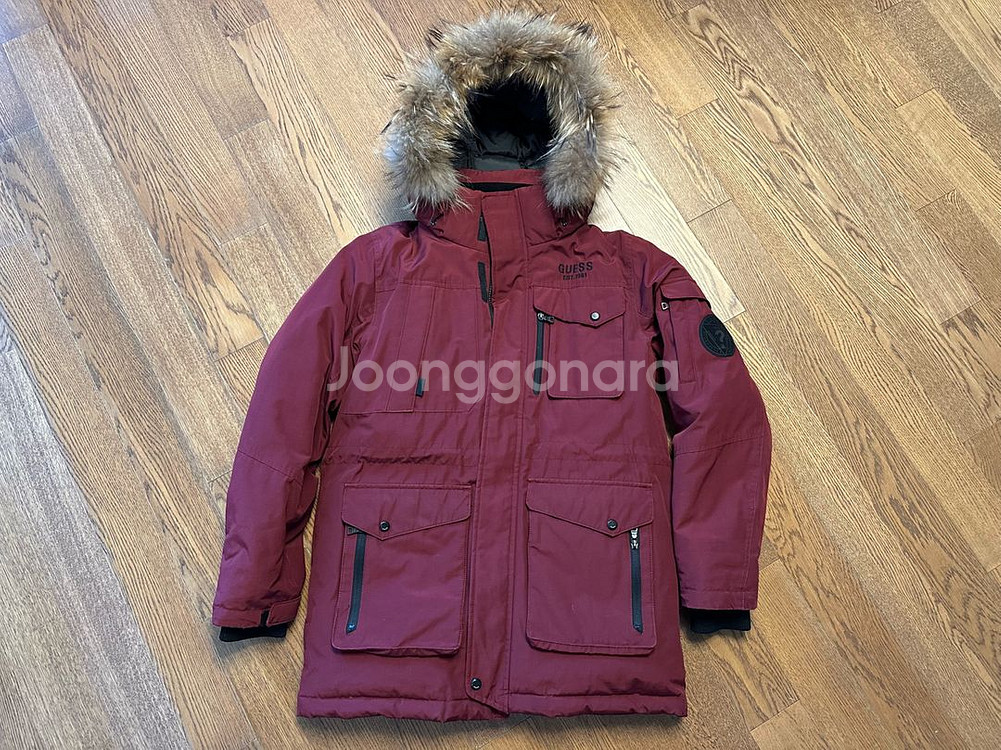 게스 남성 다운 점퍼 L--0