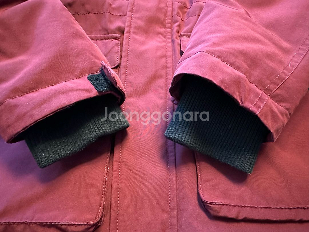 게스 남성 다운 점퍼 L--3