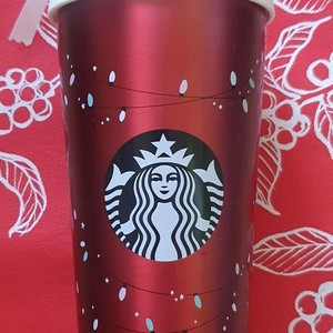 스타벅스 엘마 크리스마스 레드 텀블러