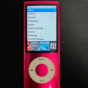 아이팟 나노 5세대 핑크 8gb