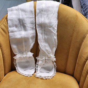 (새상품) 레이스 팔토시 화이트