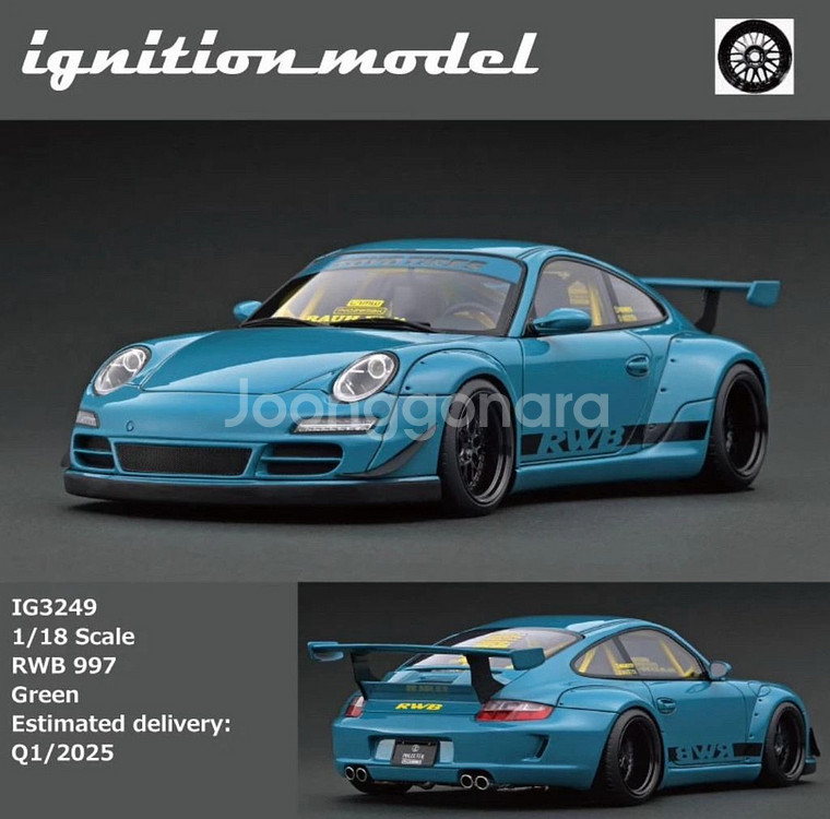 1:18 다이캐스트 이그니션 포르쉐 930,997rwb--1