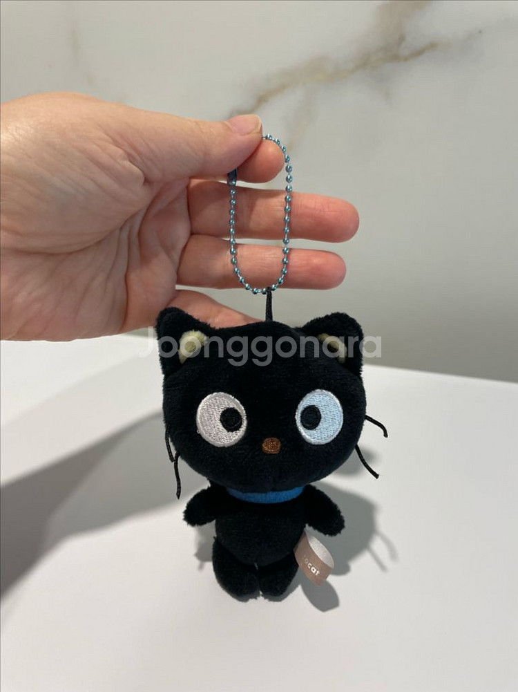 산리오 캐릭터즈 초코캣 마스코트 인형 키링 키홀더--0