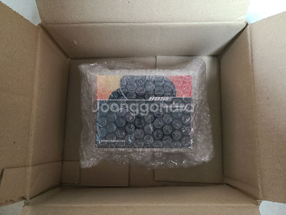 보스 QC 이어버드 블랙 미개봉 새제품--0