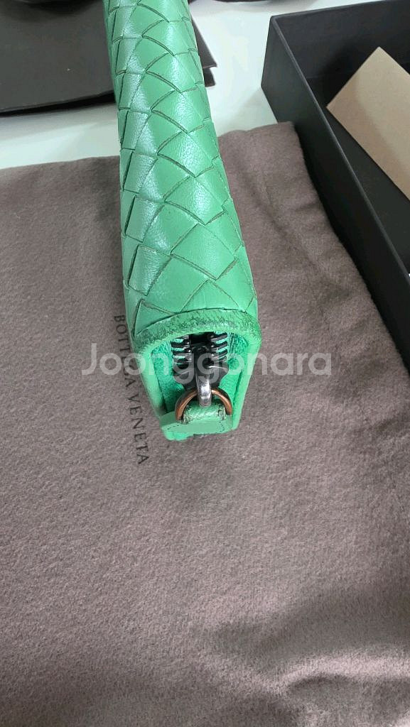 보테가 지퍼장지갑(정품)--3