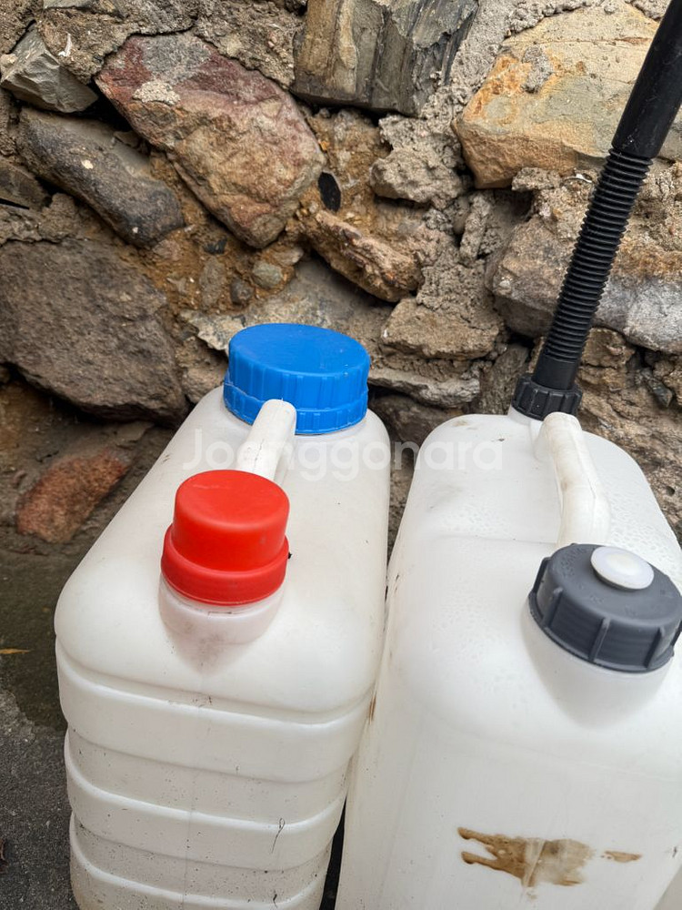 기름통 8개 일괄 - 중고--2